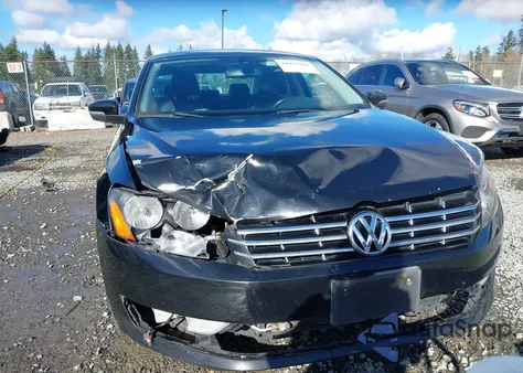2013 Volkswagen Passat 2.0L Tdi Sel Premium z USA, uszkodzony, nr VIN 1VWCN7A36DC122296